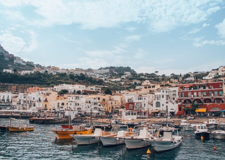 Amalfi coast towns