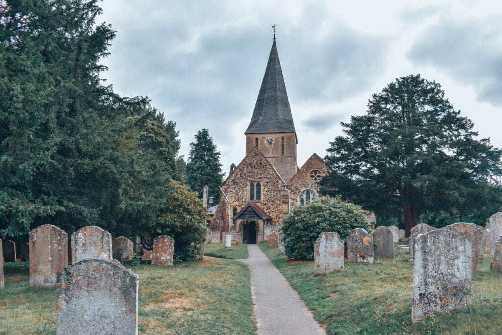 Best Villages in England: Shere Church, Surrey