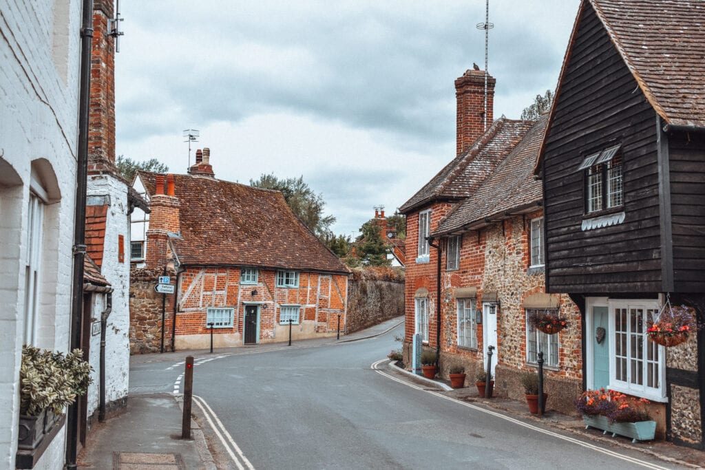 Best Villages in England: Shere, Surrey village.