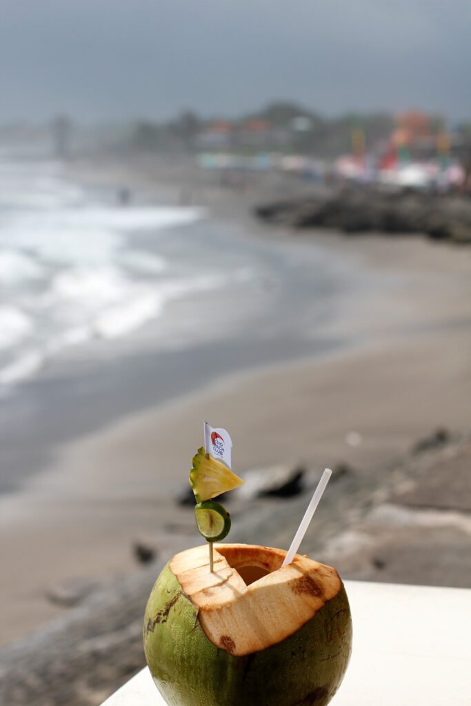 coconut Perenenan Beach. Things to do in Canggu.